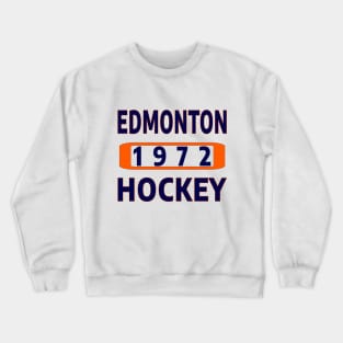 Edmonton Hockey 1972 Classic Crewneck Sweatshirt